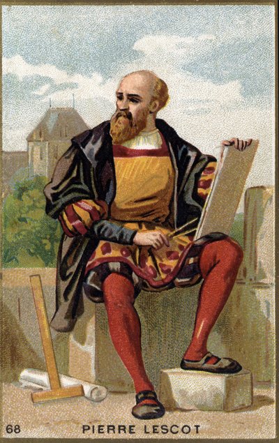 Portrait de Pierre Lescot (1515 - 1578) architecte et peintre français - Unknown artist