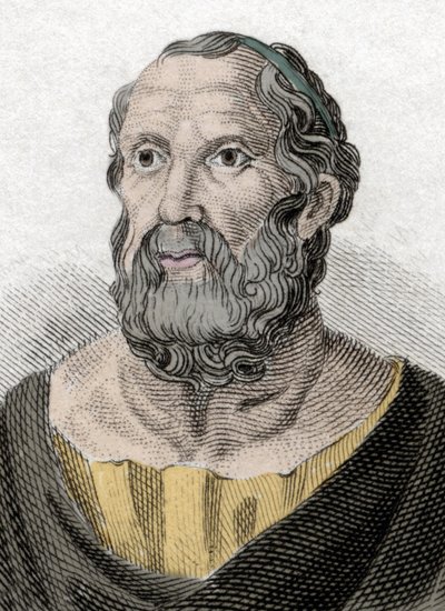 Portrait de Platon (428-348 av. J.-C.), philosophe de la Grèce antique - Unknown artist