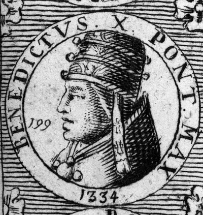 Portrait du Pape Benoît X ou Benoît 10 - Unknown artist