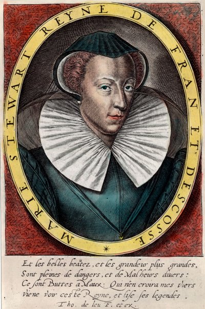 Portrait de la Reine Marie Stuart - Unknown artist