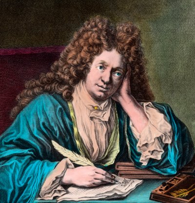Portrait de Richard Delalande, surintendant de la Musique du Roi, à Paris - Unknown artist