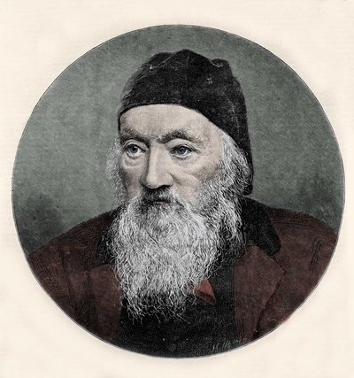 Portrait de Richard Owen (1810-1890), naturaliste anglais. - Unknown artist