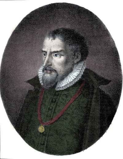 Portrait de Roland de Lassus (Orlandus ou Orlando di Lasso, vers 1531-1594), compositeur franco-flamand - Unknown artist