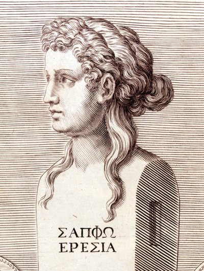 Portrait de Sapho - Unknown artist