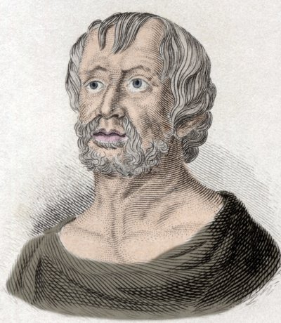Portrait de Sénèque (Lucius Annaeus Seneca, 4 av. J.-C.-65 apr. J.-C.), philosophe de l