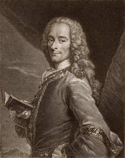 Portrait de Voltaire (1694 - 1778) - Unknown artist