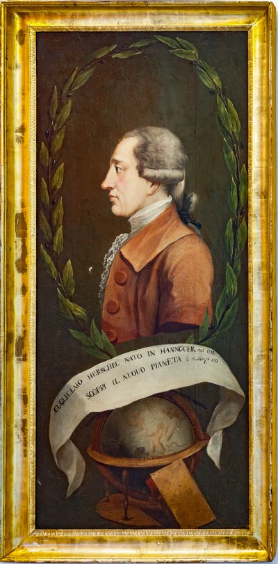 Portrait de William Herschel, Observatoire astronomique "Giuseppe Piazzi" - Unknown artist