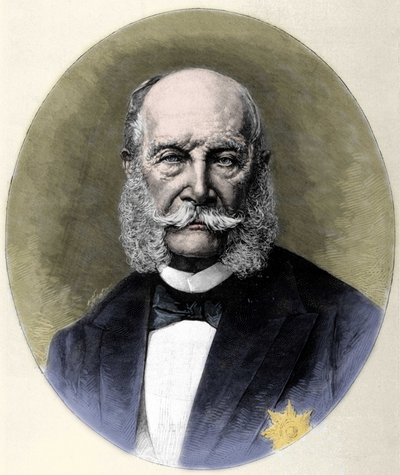 Portrait de Guillaume I (1797-1888), roi de Prusse et empereur d