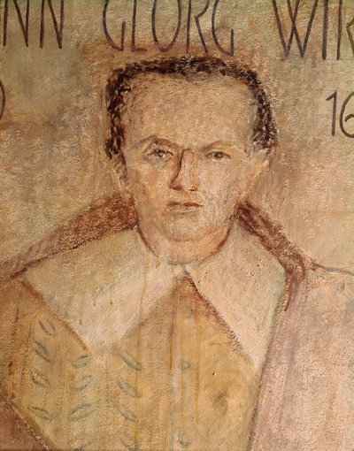 Portrait du médecin allemand Jean-George Wirsung (peinture) - Unknown artist