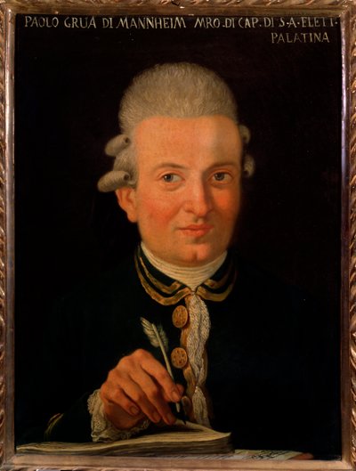 Portrait du compositeur italien Paolo Grua (1754-1833) - Unknown artist