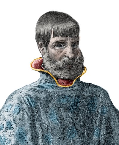 Portrait du conquistador espagnol Juan Ponce de Leon (1460-1521), explorateur de la Floride - Unknown artist
