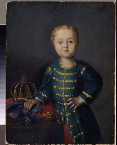 Portrait du tsar de Russie Ivan VI Antonovich - Unknown artist