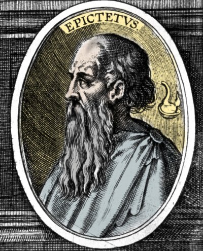 Portrait du philosophe Épictète (vers 50 - 125/130) de l