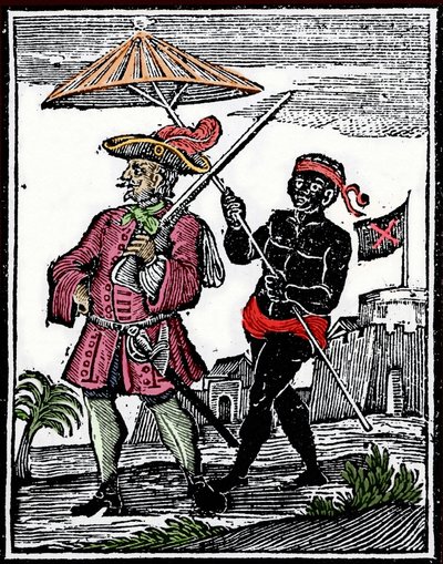 Portrait du pirate Henry Every (gravure) - Unknown artist