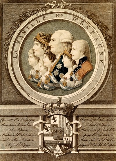 Portrait de la famille royale d
