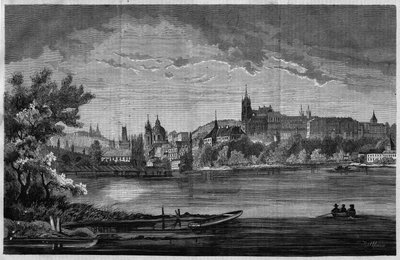 Prague, vue du quartier de l