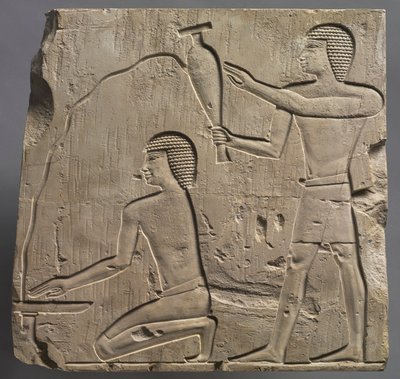 Prêtres accomplissant des rites funéraires - Unknown artist