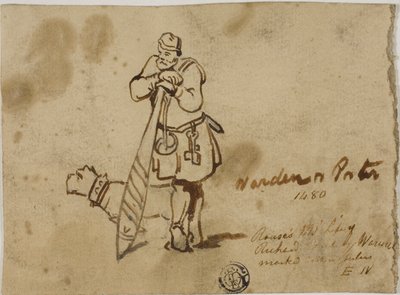 Gardien de Prison - Unknown artist