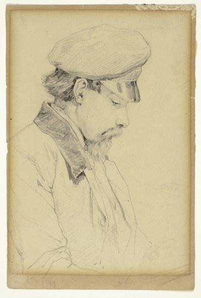 Portrait de profil d
