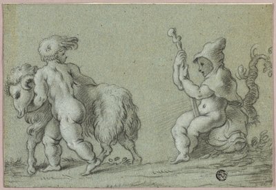 Putti comme chevriers - Unknown artist