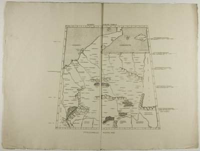 Quatrième Europe Tabula : Ptolemaeus Romae 1490 - Unknown artist
