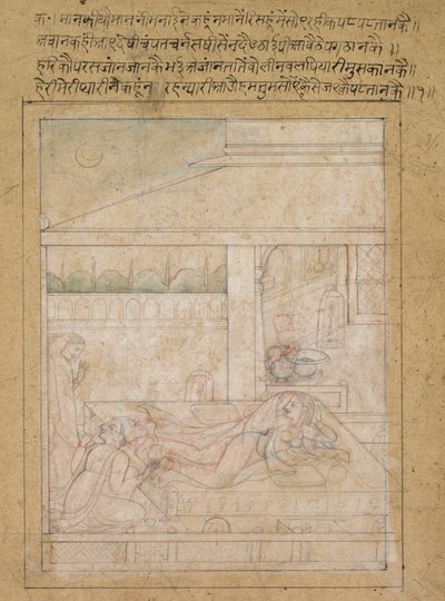 Réconciliation de Radha et Krishna - Unknown artist