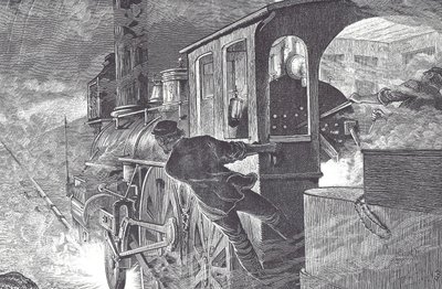 Conducteurs de chemin de fer, fin du 19e siècle - Unknown artist