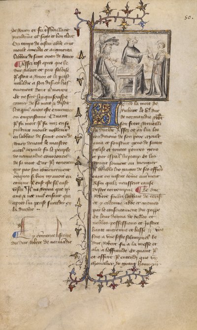 Robert Ier et la présentation d