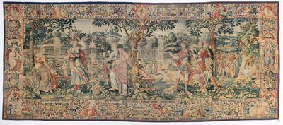 Romains admirant les femmes sabines - Unknown artist