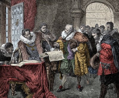 Rodolphe II accorde la Lettre de Majesté - L