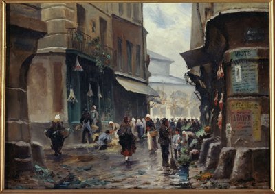 Rue Pirouette, vers 1880, 1er arrondissement actuel, entre 1875 et 1885 - Unknown artist