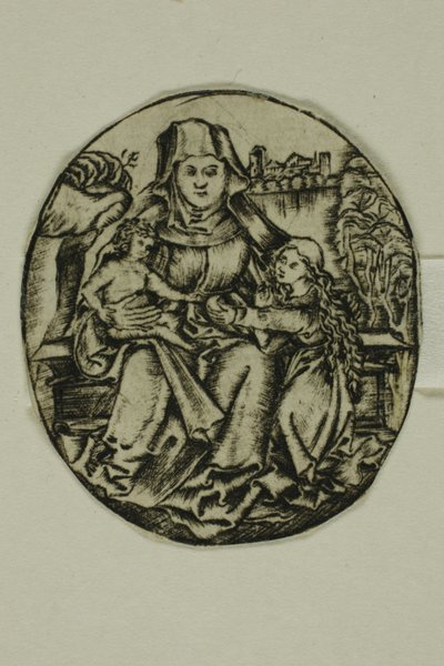 Sainte Anne, la Vierge et l
