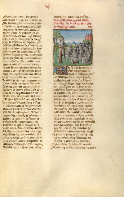 Saint Jean Baptiste prêchant - Unknown artist