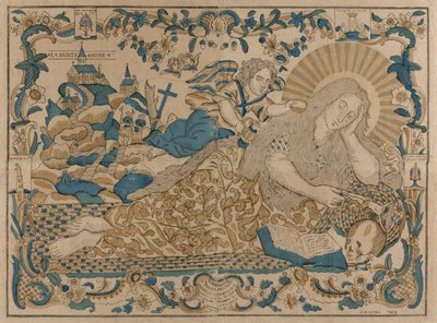 Sainte Marie-Madeleine, modèle de pénitence - Unknown artist