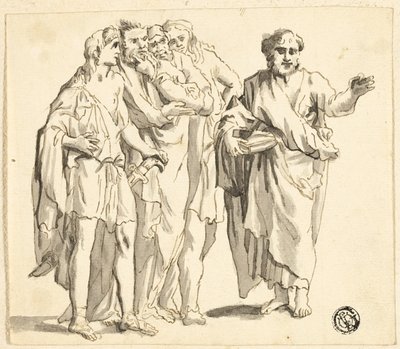Saint Paul prêchant - Unknown artist