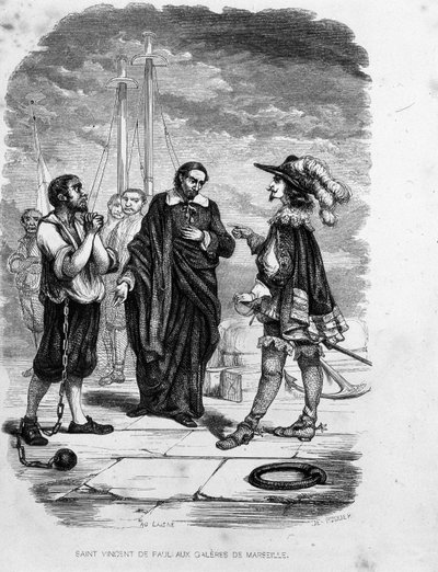 Saint Vincent de Paul intercédant en faveur d