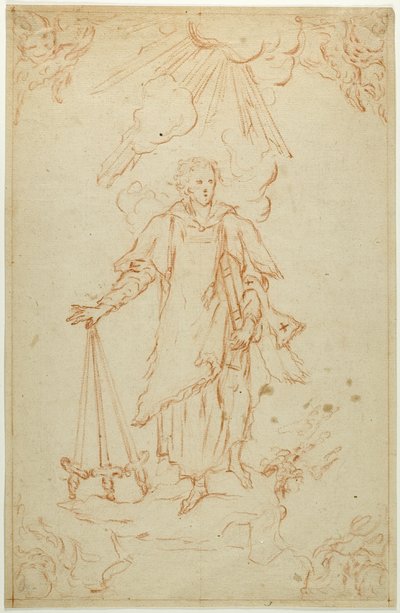 Saint dans la gloire - Unknown artist
