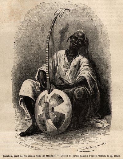 Sambou, le griot de Niantanso (Mali) (type Malinké : langue d