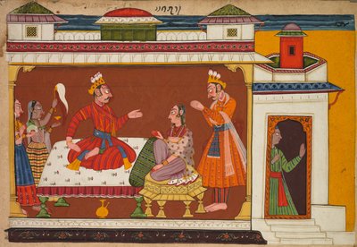 Scène du "Shangri" Ramayana (Histoire de Rama) - Unknown artist