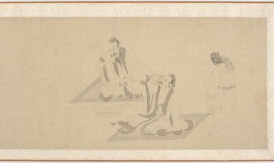 Scènes de la vie de Tao Yuanming (partie 1) - Unknown artist