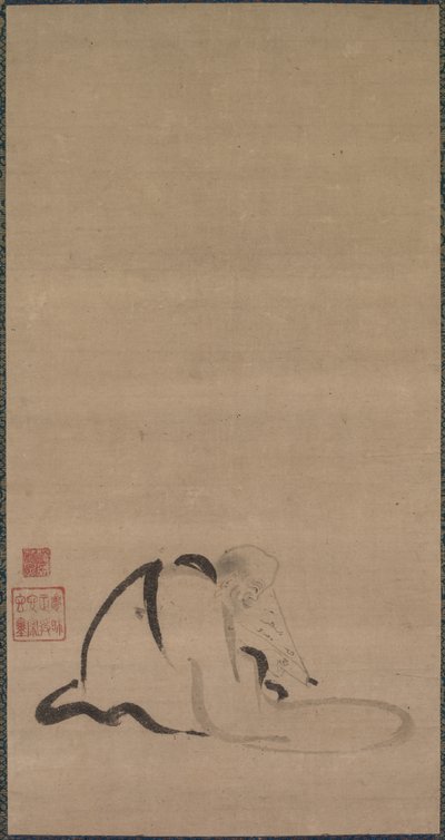 Prêtre assis - Unknown artist