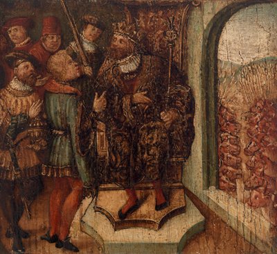Sept vaches grasses et sept vaches maigres - Unknown artist