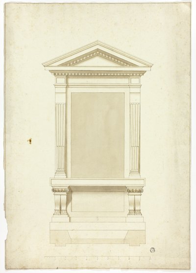 Autel latéral ou tombe murale - Unknown artist
