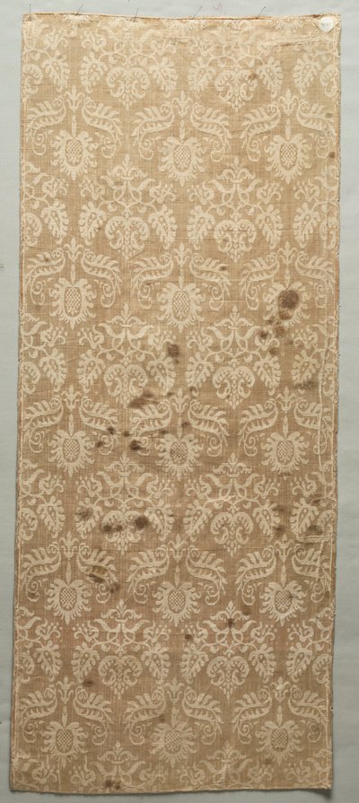 Fragment de soie et de lin - Unknown artist