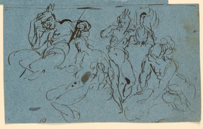 Esquisses pour le Jugement de Pâris - Unknown artist