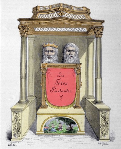 Têtes parlantes, automate de l