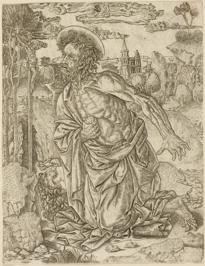 Saint Jérôme en pénitence - Unknown artist