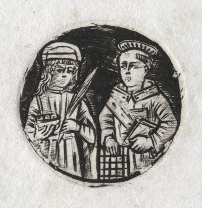 Saint Laurent et Sainte Lucie - Unknown artist