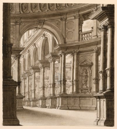 Décor de scène, intérieur d
