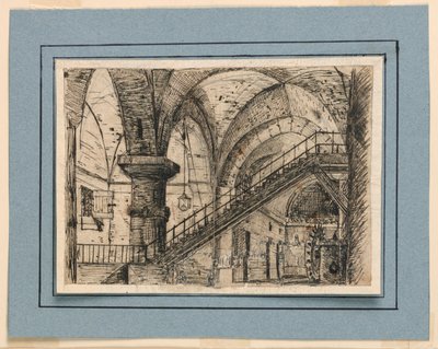 Décor de Scène, Intérieur de Prison - Unknown artist